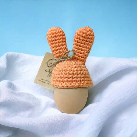 Gehäkelte Häubchen mit Hasenohren für Ostern Home Decor LändleHäkel oesterreich handgemachte geschenke in wien