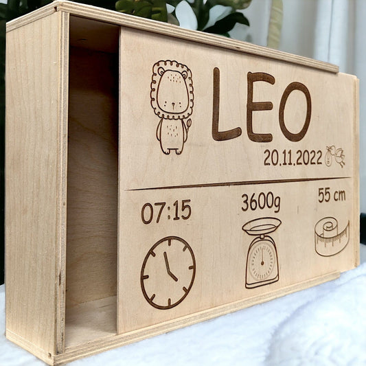 Personalisierte Erinnerungsbox / Geburtsbox für Babys & Kinder | Giftfully Baby & Kinder Giftfully oesterreich handgemachte geschenke in wien