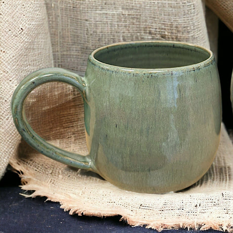 Keramiktasse mit Griff (L erdige Farben) für den täglichen Luxus | Artstudio.Izzi Dreizack oesterreich handgemachte geschenke in wien