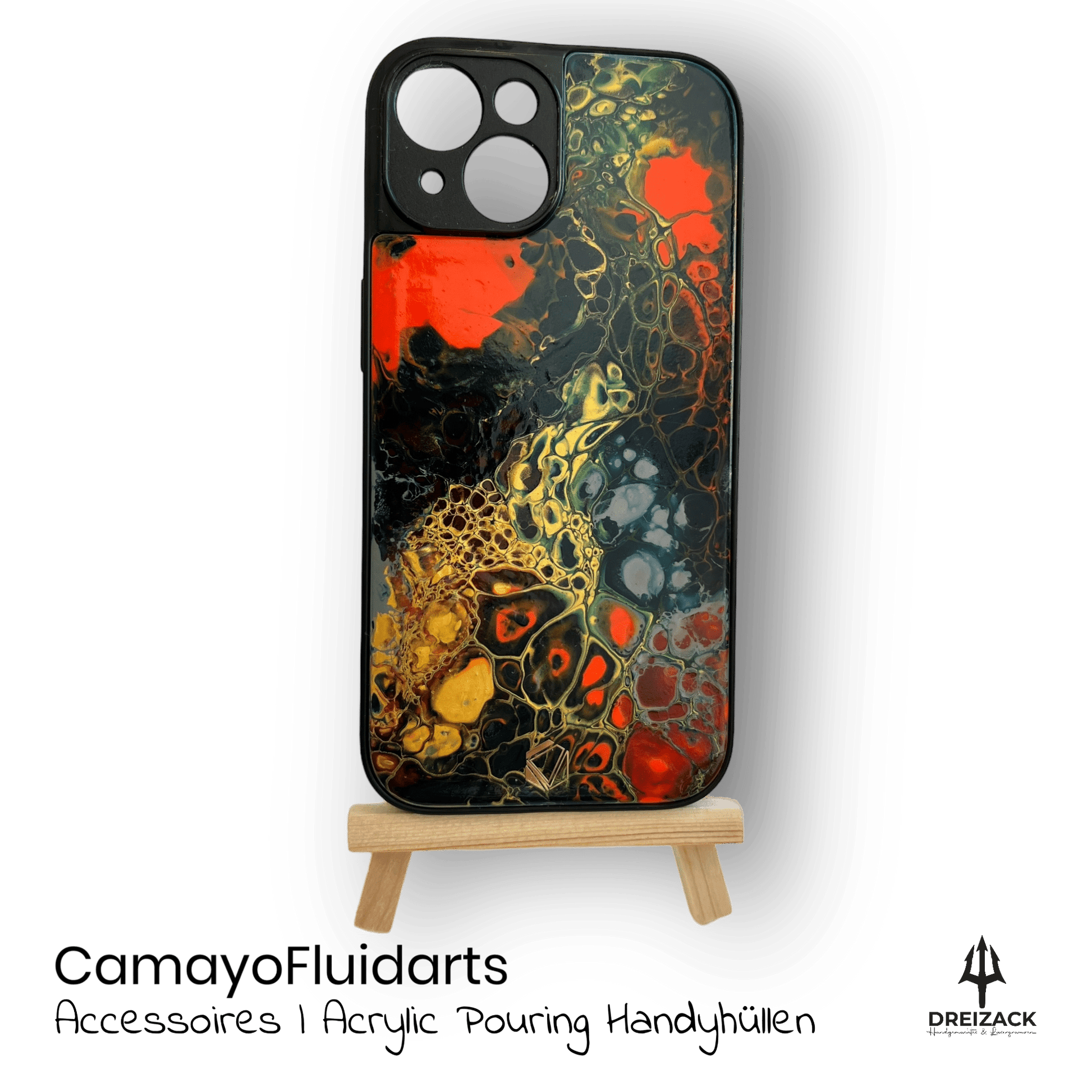 Individuelle Handyhüllen von Camayo Fluidarts iPhone 15 Accessoires & Taschen Camayo Fluidarts oesterreich handgemachte geschenke in wien
