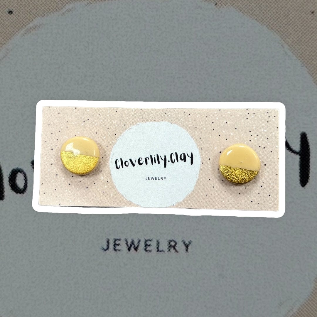 Tolle Clay-Ohrstecker von Cloverlily.Clay Ohrstecker 9 Schmuck Cloverlily.Clay Jewelry oesterreich handgemachte geschenke in wien