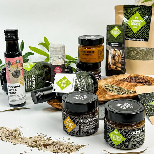Olivenpaste Paranüsse mit Criolla-Oliven und Paranüssen aus Peru – Gourmet-Feinkost-Aufstrich von Fundo Verde