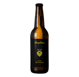 Der Süffige von Hopfius: Goldfarbenes Lagerbier mit blumigen und kräuterigen Noten, dezenter Süße und milder Bittere. Süffiges Craft-Bier aus Österreich mit 4,5 % Vol.