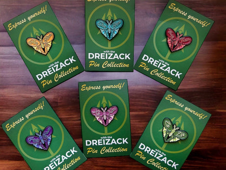 He / Him | Pronoun Pin Accessoires Dreizack oesterreich handgemachte geschenke in wien