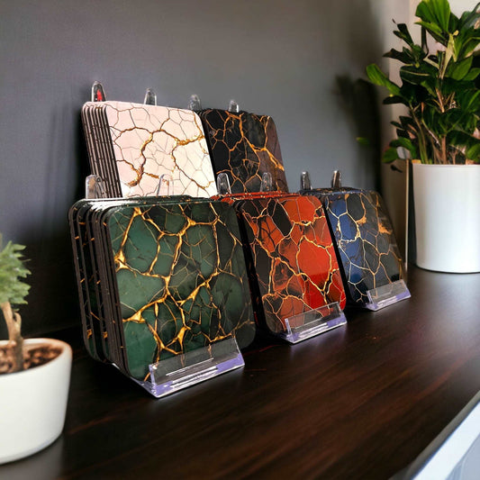 Untersetzer in Marmor Optik Home Decor Dreizack oesterreich handgemachte geschenke in wien