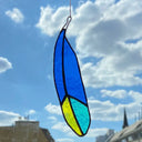Federn, verschiedene Farben | Tiffany-Glaskunst-Deko von Magpie Castle