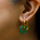 Luna Hoops | Mystische Eleganz für jeden Tag Schmuck CaliorJewelry oesterreich handgemachte geschenke in wien