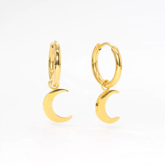 Luna Hoops | Mystische Eleganz für jeden Tag Schmuck CaliorJewelry oesterreich handgemachte geschenke in wien