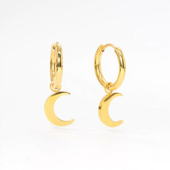 Luna Hoops | Mystische Eleganz für jeden Tag Schmuck CaliorJewelry oesterreich handgemachte geschenke in wien