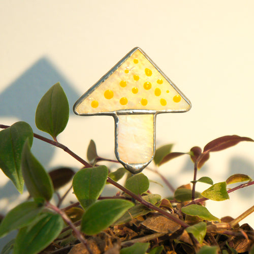 Pflanzenstecker in versch. Formen | Tiffany-Glaskunst-Deko von Magpie Castle