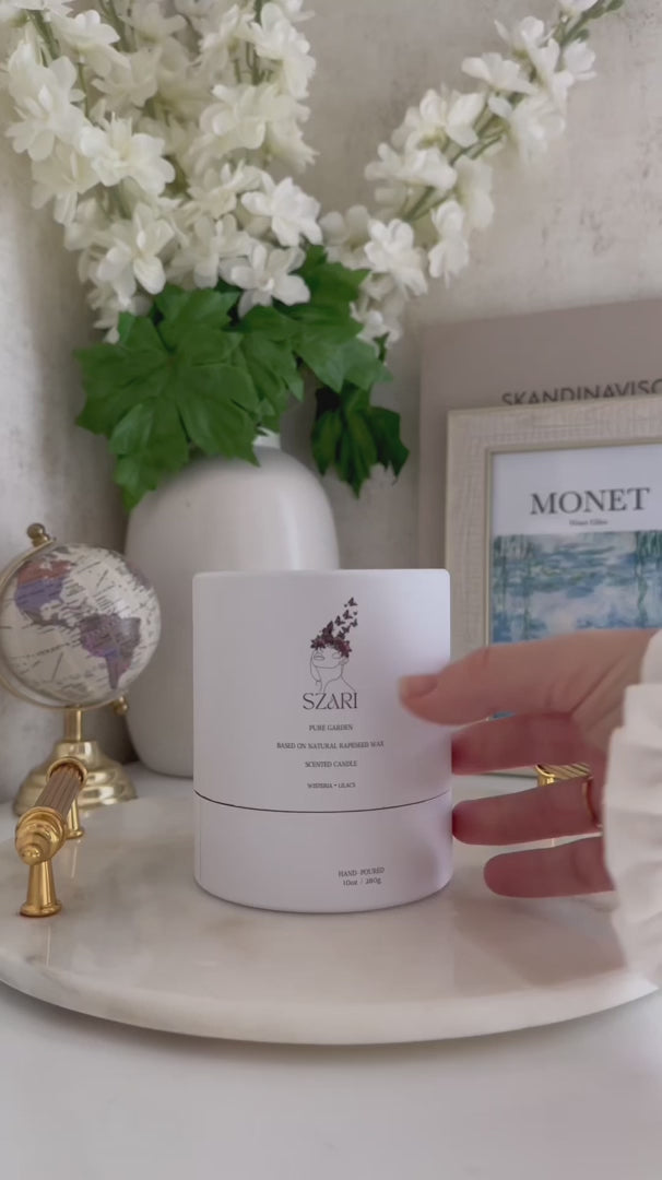 Pure Garden Duftkerze | Handgefertigt, vegan und luxuriös