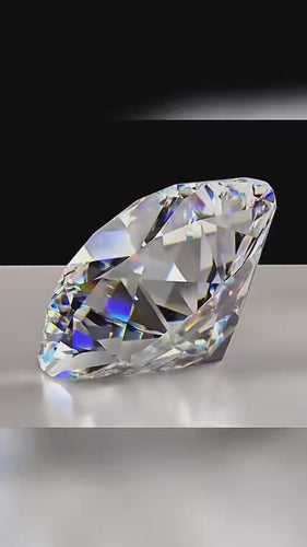 Personalisierbares Lithopan in Diamant-Form mit 6 Fotos, handgefertigt von Dreizack in Wien, inklusive LED-Puck mit Touch-Funktion, perfektes Geschenk für Diamanthochzeit oder Jubiläum.
