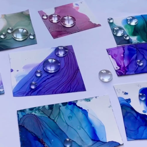 Handgemalte Halskette | Unikat Sterling Silber