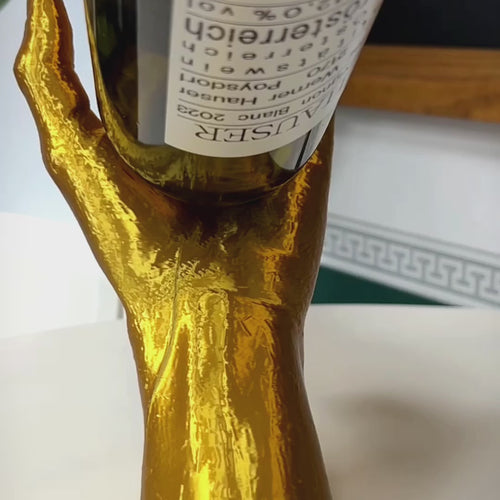 Selbst-balancierende Weinhalter 