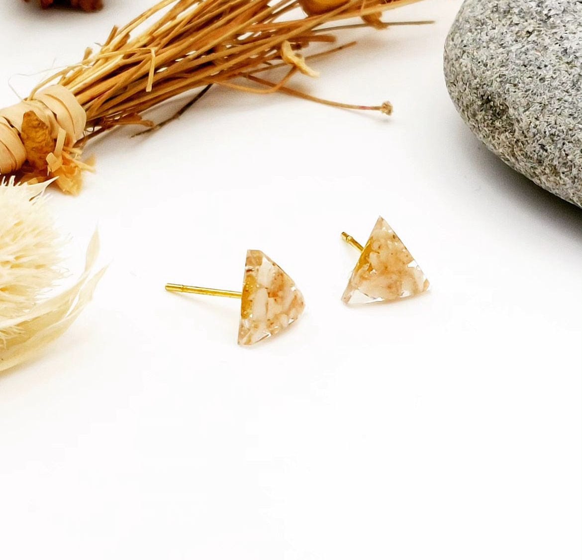 Handgemachte Steinschmuck Ohrstecker Schmuck Steinschmuck Austria oesterreich handgemachte geschenke in wien