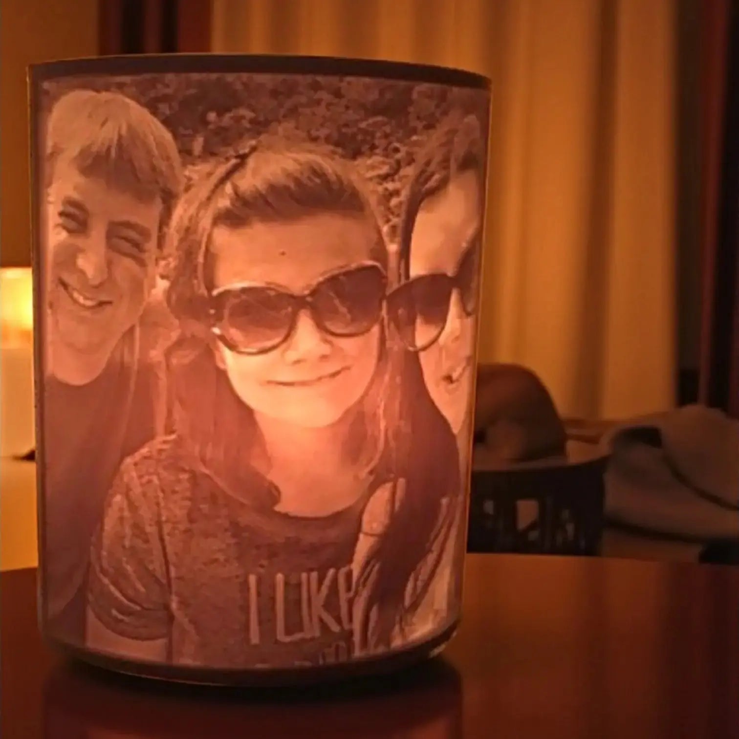 Lithopan mit Wunschfoto | 3D-gedrucktes Lichtbild aus Wien