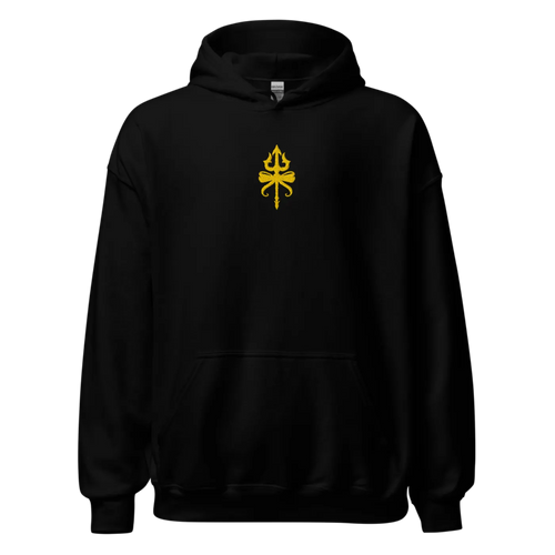 Dreizack Local Dreamer Club Hoodie – Unisex Kapuzenpullover, weich & nachhaltig, gestickter Dreizack und Dreamer-Club-Schriftzug