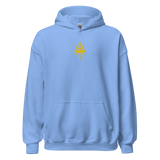 Dreizack Local Dreamer Club Hoodie – Unisex Kapuzenpullover, weich & nachhaltig, gestickter Dreizack und Dreamer-Club-Schriftzug