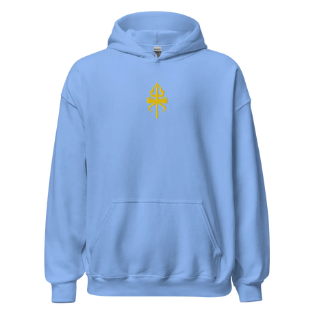 Dreizack Local Dreamer Club Hoodie – Unisex Kapuzenpullover, weich & nachhaltig, gestickter Dreizack und Dreamer-Club-Schriftzug