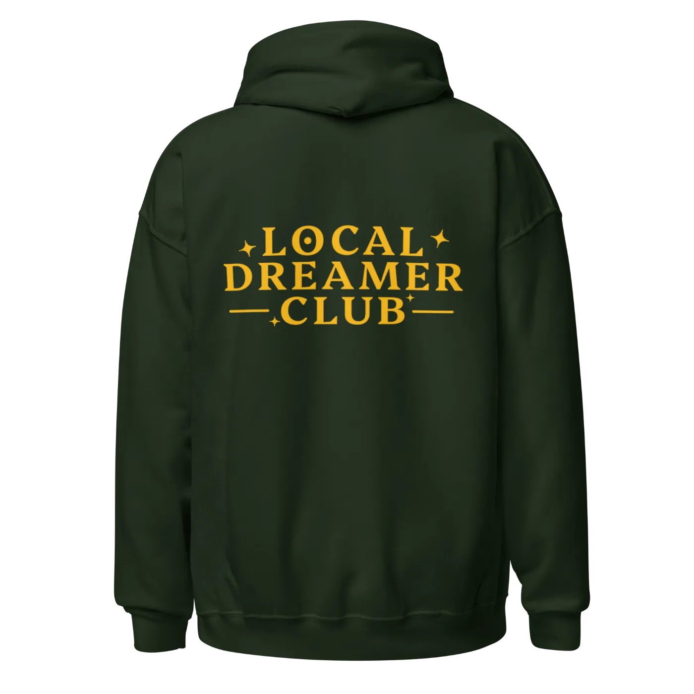 "Local Dreamer Club" Hoodie in versch. Farben | Weicher Premium-Hoodie mit Stickerei