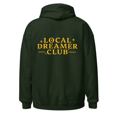"Local Dreamer Club" Hoodie in versch. Farben | Weicher Premium-Hoodie mit Stickerei