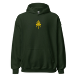 Dreizack Local Dreamer Club Hoodie – Unisex Kapuzenpullover, weich & nachhaltig, gestickter Dreizack und Dreamer-Club-Schriftzug