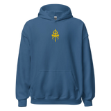 Dreizack Local Dreamer Club Hoodie – Unisex Kapuzenpullover, weich & nachhaltig, gestickter Dreizack und Dreamer-Club-Schriftzug