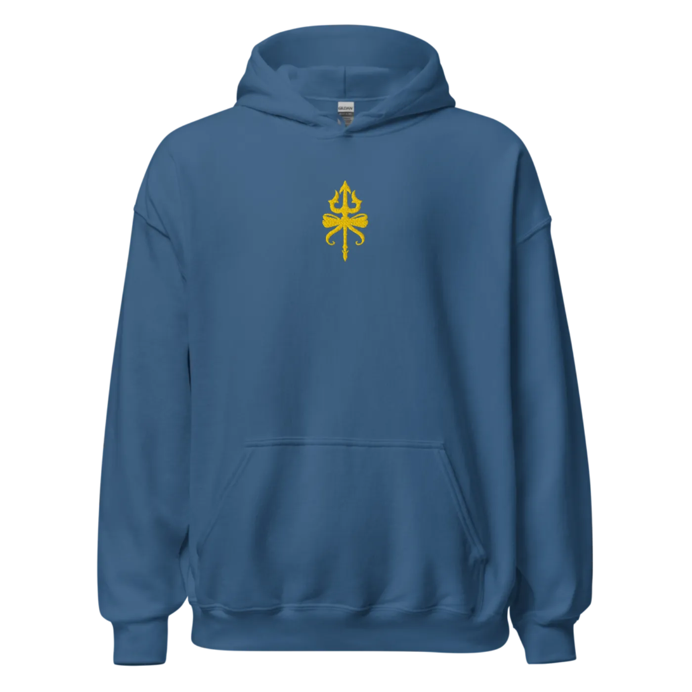 Dreizack Local Dreamer Club Hoodie – Unisex Kapuzenpullover, weich & nachhaltig, gestickter Dreizack und Dreamer-Club-Schriftzug