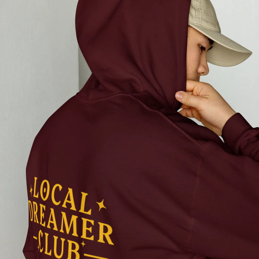 Local Dreamer Club Hoodie von Dreizack – Premium Hoodie mit Stickerei, nachhaltig & weich, verschiedene Farben