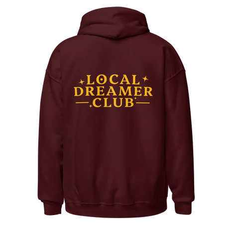 "Local Dreamer Club" Hoodie in versch. Farben | Weicher Premium-Hoodie mit Stickerei