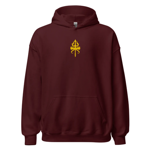 Dreizack Local Dreamer Club Hoodie – Unisex Kapuzenpullover, weich & nachhaltig, gestickter Dreizack und Dreamer-Club-Schriftzug