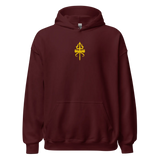 Dreizack Local Dreamer Club Hoodie – Unisex Kapuzenpullover, weich & nachhaltig, gestickter Dreizack und Dreamer-Club-Schriftzug
