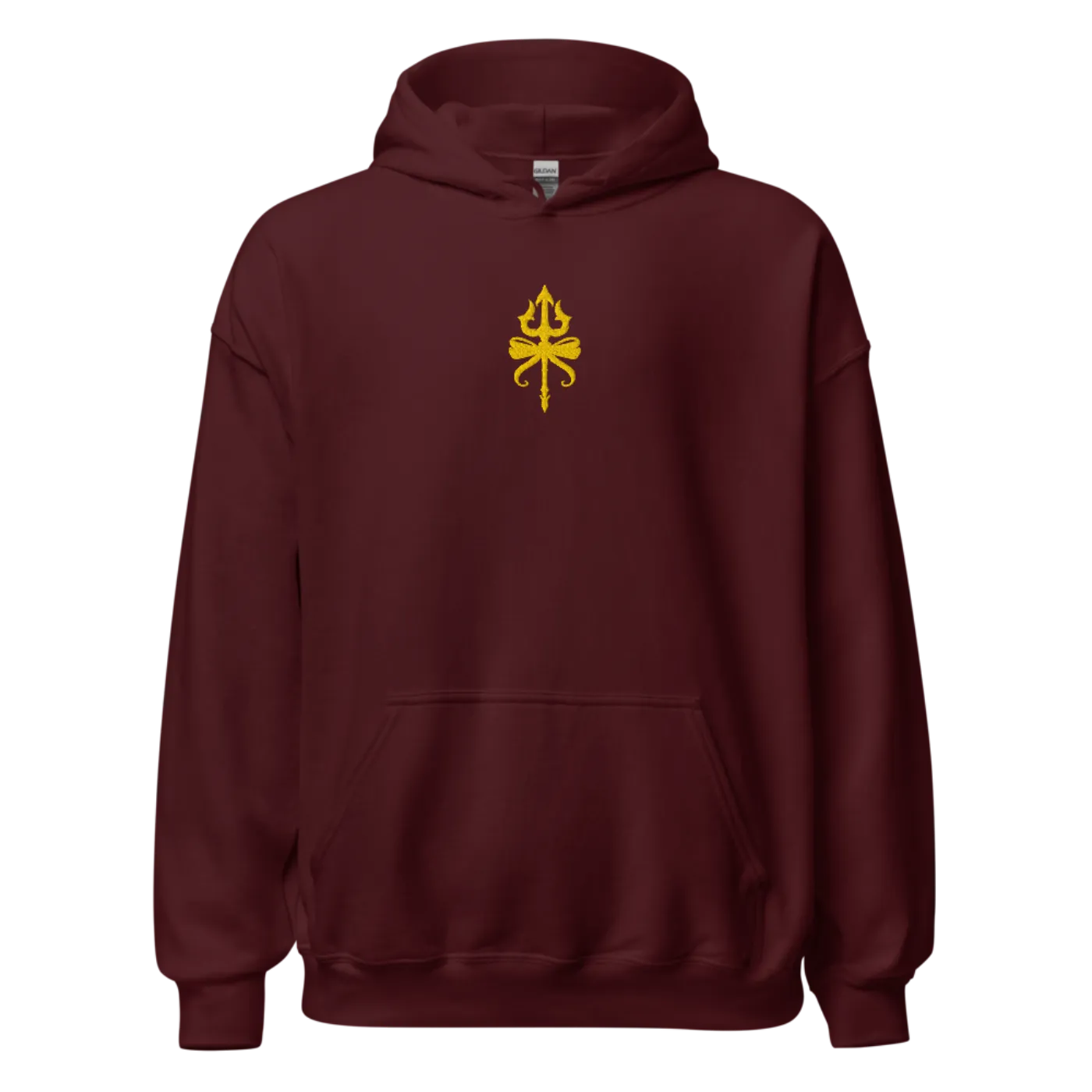 Dreizack Local Dreamer Club Hoodie – Unisex Kapuzenpullover, weich & nachhaltig, gestickter Dreizack und Dreamer-Club-Schriftzug